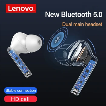 Original Lenovo XT90 TWS Res Slušalke Brezžične Bluetooth 5.0 Touch Kontrole Čepkov Slušalke Slušalke Z 300mAh Polnjenje Box