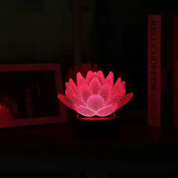 3D Noč Svetlobe Živali Pisane USB LED Svetilke Novosti Razsvetljava za Božič Doma Spalnica Otroci Touchs Preklop Svetilko