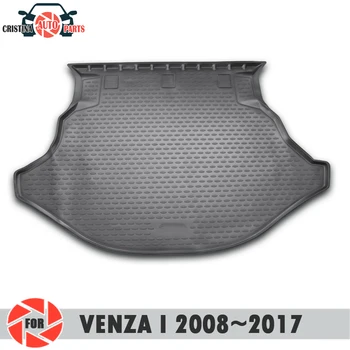 Prtljažnik mat Toyota Venza sem 2013~2018 trunk talne preproge ne zdrsne poliuretan umazanijo zaščito notranjosti debla avto styling
