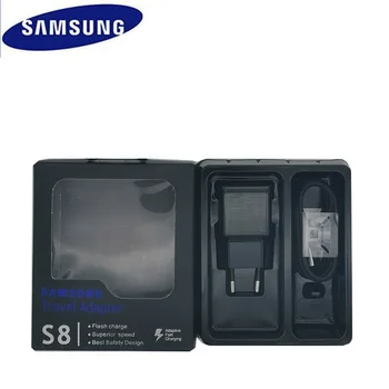 Samsung Hitro Polnilec 9v/1.67 brezplačno Potovalni Adapter usb c kabel Galaxy s8 s9 s10 opomba 10 9 8 plus A20 A30s A40 A50 A51 A70 A71