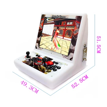19 palčni LCD kovance Mini Stroj Arcade Klasične Igre 2500 V 1 PCB/Z dolgimi gred palčko