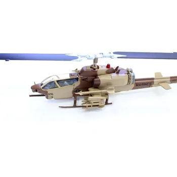 1/72 Super Cobra AH-1W Mornarica Vojske, Mornarice Zlitine Kovin, Diecast Helikopter, Letalo model IXO Dosegljivi Helikopter Toy Model show