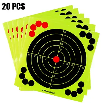 Nalepke Cilj Papir Streljanje, Lov Usposabljanje Bullseye Kartico Papir Samolepilni Streljanje Ciljev Za Airsoft Zračno Puško Usposabljanje