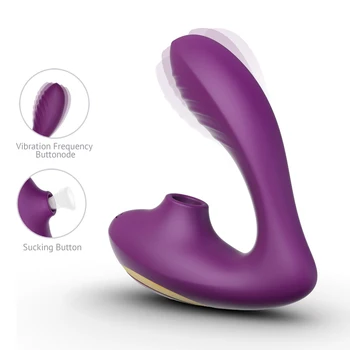 Klitoris Sesanju Vibrator Za G Spot Klitoris Dildo Vibratorji Klitoris Stimulator Z 10 Hitrosti Sex Igrače Ženski Vibrator