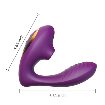 Klitoris Sesanju Vibrator Za G Spot Klitoris Dildo Vibratorji Klitoris Stimulator Z 10 Hitrosti Sex Igrače Ženski Vibrator