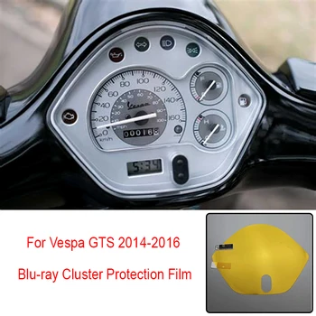 Za Vespa GTS 2016 Motocikel Instrument za Merjenje Grozda na Praske Zaščita TPU Film Screen Protector Nova