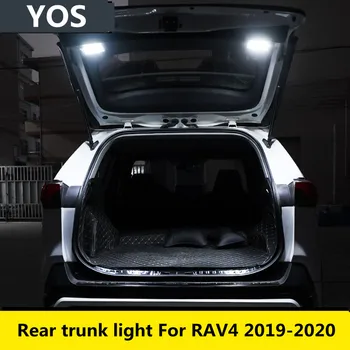 Za TOYOTA RAV4 2019-2020 Branje svetloba, LED, notranja razsvetljava, beli namenske 10W 6000K
