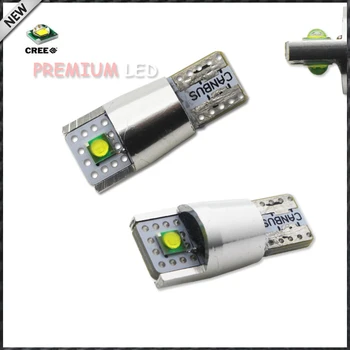 2pcs Xenon Bela 2-XPE 10W 168 194 2825 W5W LED Zamenjava Žarnice Za Parkiranje/pozicijskimi Lučmi ali registrske Tablice Luči