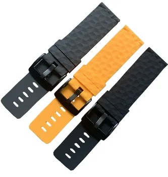 24 mm Silikonske Gume Watch Trak Za Suunto 9 / Baro Watch Band Suunto 7 Watchband Spartan Watch Band Prečna Trak