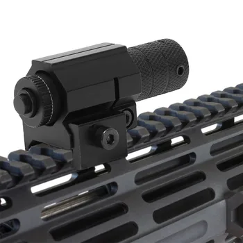 Taktično Red Dot Laser Pogled Področje z Daljinsko Stikalo za Puško, Pištolo Pištolo Nastavljiv Laserski kazalnik Za 20 mm Picatinny Železnici