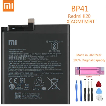 BN3A BN4A BP40 BP41 Original Xiaomi Redmi K20 Pro / Mi9T Pro Nadomestna Baterija Za Xiomi Hongmi Pojdi K20 Mi9T Opomba 7 baterij