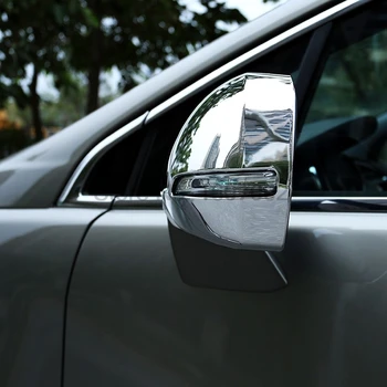 Za Peugeot 3008 2013 2pcs Chrome Avto Strani Rearview Mirror Kritje Trim Dekorativni Zaščitna Oprema