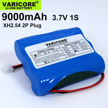 3,7 V/4,2 V 18650 Li-ion baterijo 3000mAh 5200mAh 6000mAh 9000mAh 12000mAh s PCB varstvo IS 2.54 2P Plug