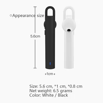 Xiaomi Mijia Pametni Dom Bluetooth Slušalke Slušalke Mladi Različica Edition brezžični darilo moda Chargable pogon slušalke