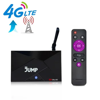4G Lte Smart TV Box Android 7.1 RK3229 4K 1GB, 8GB Set Top Box 2.4 G WiFi, Predvajalnik Youtube HDMI2.0 Google Play 4G Kartice SIM