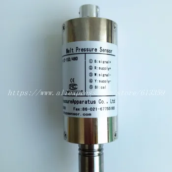 ZHYQ PT124G-121 Taline zračnega ventila Visoke Temperature Senzorjev Tlaka za Plastično Iztiskanje 0-50Mpa Izhod 2 mV/V