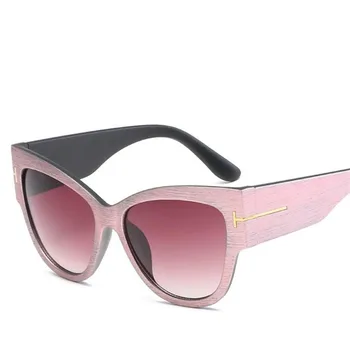 ZXTREE Moda Mačka Oči, sončna Očala Ženske blagovne Znamke Oblikovalec Gradient Barvne Velik Posnetek Vožnje HD Očala sončna Očala Moških Oculos Z123