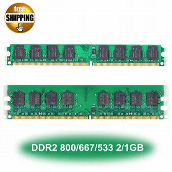 Memoria PC2-6400/5300/4200 DDR 2 DDR2 800/667/533 2/1GB 1.8 V CL6/CL5/CL4 240-PIN-NON-ECC Za Namizni RAČUNALNIK Računalnik DIMM Pomnilnik RAM