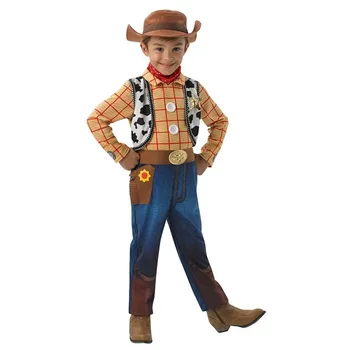 Disney Igrača Zgodba Woody Halloween Cosplay Kostum Fantje Anime Risani Lik Uspešnosti Oblačila Otroci Darila Božič