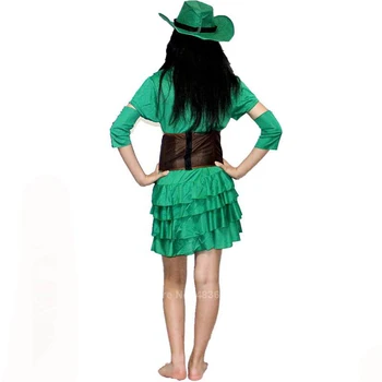 Odrasle Ženske Halloween Cosplay Kostume Peter Pan Čarovnik Junakinja Elf pustna Karnevala Anime Kavboj Vlog Oblačila Sklop