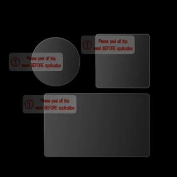 9H 2.5 D, Kaljeno Steklo Zaslona Filmski Set za DJI OSMO AKCIJI Objektiv Kamere Ročni Gimbal Stabilizator Zaščitno folijo Dodatki