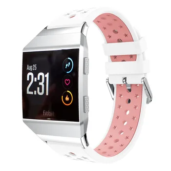 Pas za fitbit ionske Novo Mehko Silikonsko Zamenjava Šport Pasu Trak Za Fitbit Ionske Smart Fitnes Watchband šport Visoke Kakovosti