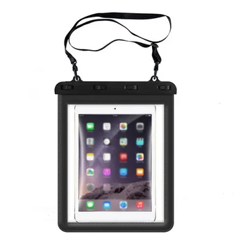 23*26.5 cm Nepremočljiva Anti-prah Tablet PC Vrečko IPX8 Visoko Trdnost Zaprti PVA Pregleden zaslon na Dotik Za iPad / iPad-mini