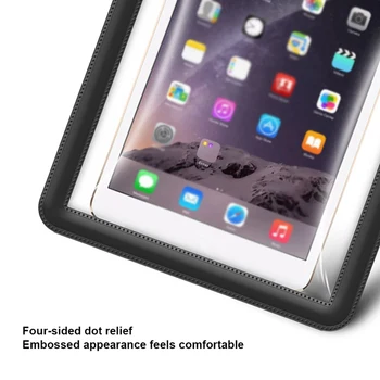 23*26.5 cm Nepremočljiva Anti-prah Tablet PC Vrečko IPX8 Visoko Trdnost Zaprti PVA Pregleden zaslon na Dotik Za iPad / iPad-mini