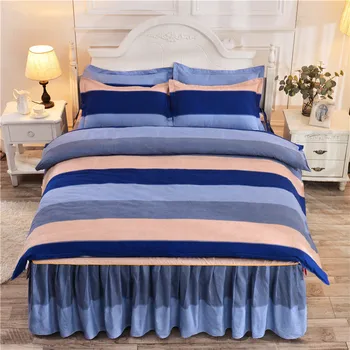 Nova postelja kritje posteljo krilo štiri komplete brušenje zgosti toplo treh sklopih posteljnina 4 sklope princess style