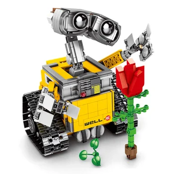 Disney 726 Kos ZIDU E Robot gradniki Ideja Tehnika Številke Model Združljiv Lepining DIY Izobraževalne Igrače Za Otroke
