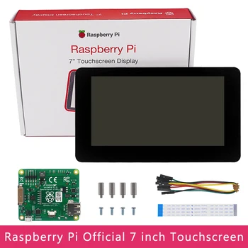 Original Uradni Raspberry Pi 7 palčni zaslon na Dotik Zaslon 800x480 HD 24-bit Barvni LCD-DSI Povezati na Raspberry Pi 4B/3B+/Nič