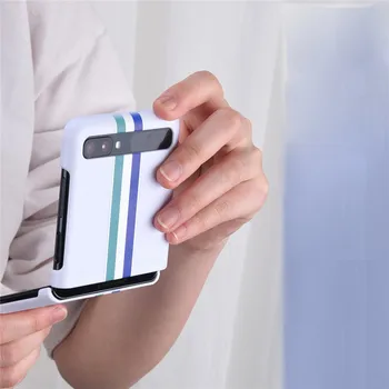 Zložljivi Motnega, Telefon Primeru Pokrovček za Samsung Galaxy Ž Flip Zaščitna Hrbtni Pokrovček Shockproof Ohišje za Samsung Galaxy Ž Flip
