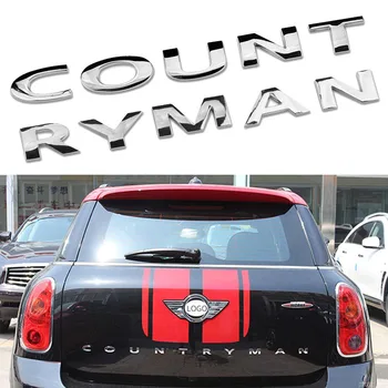 Za mini cooper countryman nalepke 55 F60 R60 R61 Emblem avto značke nalepke za avtomobile avto oprema avto styling