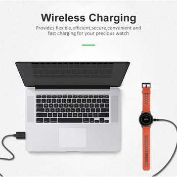 USB Brezžično Polnjenje Dock Magnetni Kabel Adapter Kabel za Samsung Galaxy Watch Aktivna/Active2 40 mm 44 Smartwatch