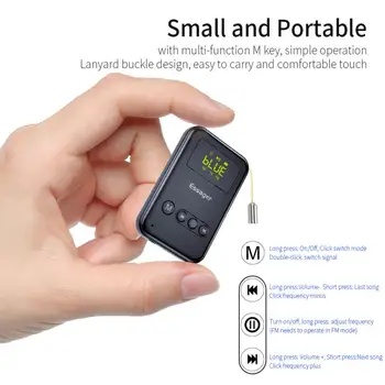 Essager Bluetooth 5.0 Trasmettitore Ricevitore LED Aux Avdio Adattatore prinaša dobička Avdio Sprejemnik USB Adapte Za Avto, TV, PC Zvočnik
