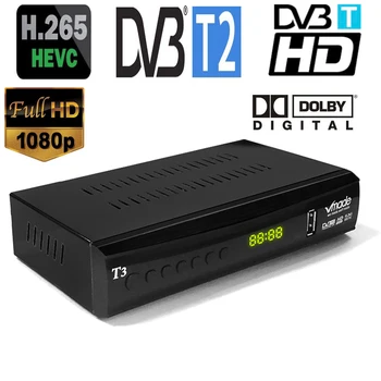 Novo H265 Hevc Novi Dvb T2 Tv Sprejemnik Podpira Dolby ac3 Hevc H265 Posodobljena Z DVB-T