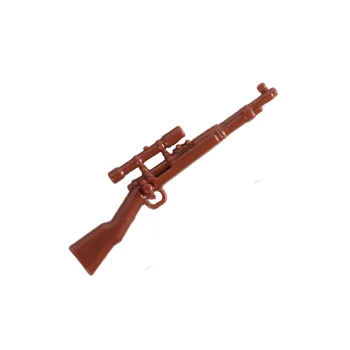 WW2 Vojaški nemški Vojaki Gradnik Minifigs Orožje-deli Vojske Opreme Pištolo Opeke Pribor, Igrače za Otroke
