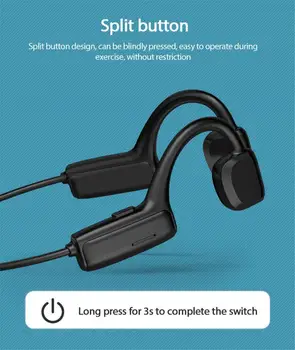 G1 Kostne Prevodnosti Slušalke Bluetooth 5.1 Brezžični Športne Slušalke Stereo Slušalke za prostoročno telefoniranje Z Mikrofonom Za Vožnjo