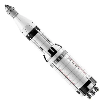 IDEJE 114 CM Visoko 3073PCS Prostor Apollo Saturn-V Začetek Centralni Stolp ZA 21309 Fit Tehnika Stavba kit Božično Darilo