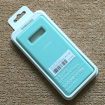 Samsung Galaxy Note 8 Primeru Silky Soft-touch Tekoče Silikona Lupini Kritje Original Ohišje za Galaxy Note 8 Z Box