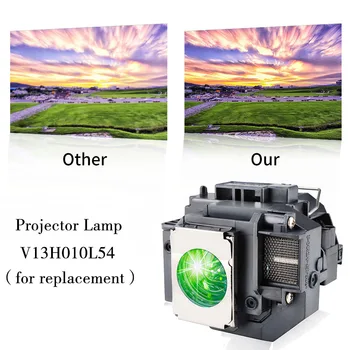 ELPLP54 projektor lučka Za EPSON EX31/EX71/EX51/EB-S72/EB-X72/EB-S7/EB-X7/EB-W7/EB-S82/EB-S8/EB-X8/EB-W8/EB-X8e/EH-TW450/H309A