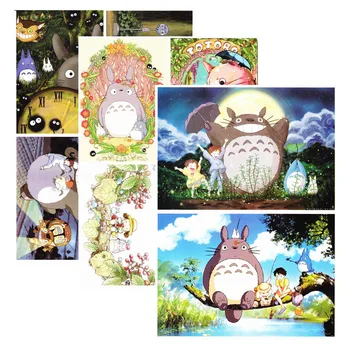 Anime Moj Sosed Totoro, Kolorit Knjigo Za Otroke, Odrasle, Lajšanje Stresa Ubiti Čas Slikarstvo, Risba antistress Knjige darilo