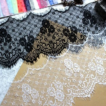 Trepalnic bud svilena preja cvet čipke tkanine DIY poročno obleko čipke trim tančico dom dekoracija dodatna oprema
