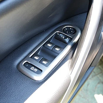Vrata Window Lifter Varstvo Chrome Trim Kritje Trakovi za Peugeot 508 Citroen C5 Dodatki