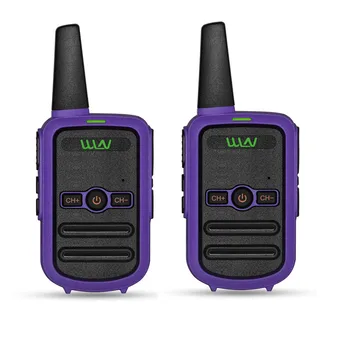 2pcs WLN KD-C52 MINI ročni fm sprejemnik, KD C52 dvosmerni Radijski Ham HF cb radio Walkie Talkie frs gmrs betterthan KD-C51