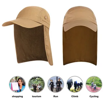 2019 zunanja zaščita pred soncem štiri oči cape klobuk ribič klobuk unisex ribolov skp prostem UPF 50 zaščito pred soncem, ki je primerna za pohodništvo