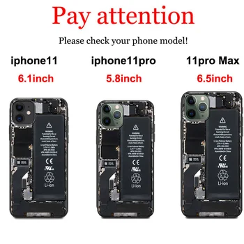Silikonske Gume Ohišje za iPhone 11 Pro Max Mehko Ohišje za iPhone 11 Shockproof Kritje za iPhone 11 Pro primerih za iphone11 pro max