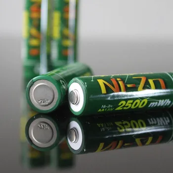 8PCS AA Baterija za ponovno Polnjenje 2500mWh 1,6 V 1,5 V AA BatteY Z 1PC EU NAS Vtič za polnjenje Ni-Zn NiMH Polnilnik za Polnjenje 2To 4PCS AA Ali AAA