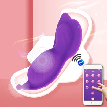 Adult Sex Igrače APP VIbrator Bluetooth Remote Dildo, Vibrator za Ženske Vagine Nosljivi Vibracijske Hlačke Igrače za Nekaj Sex Shop
