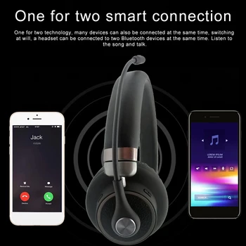 Brezžične Slušalke Z Nemo Bluetooth 5.0 Polnilna Kliče Prenosni Ergonomska Šumov Kamiondžija Poslovnih Urad